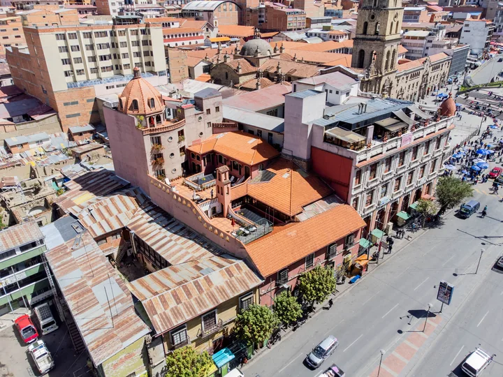 Vista aérea urbana